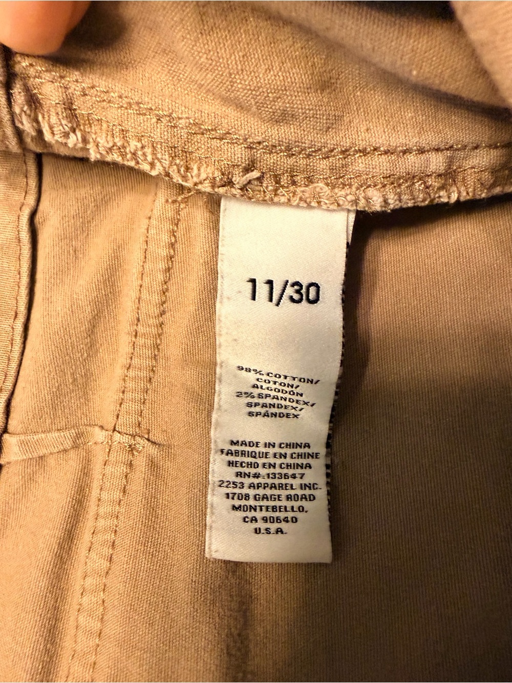 RE Generation by Celebrity Pink Cargo Pants – Size 11/30 - Picture 3 of 7